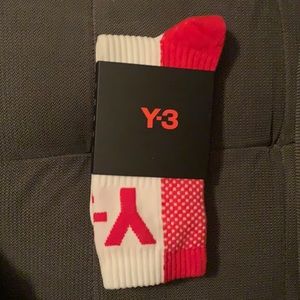 Y-3 adidas unisex socks size S 37/39 NWT